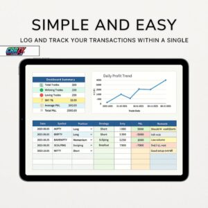 📊 Trading Risk & Journal Dashboard (Excel + Google Sheets) | Smart Risk Tracker for Traders 💹